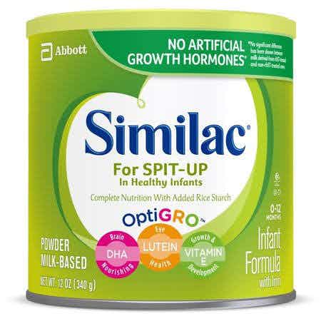 Similac for Spit Up Infant Formula Powder, 12.3 oz., Can