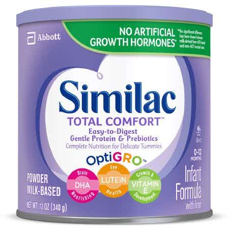 Similac Total Comfort Infant Formula Powder, 12 oz., Can, 62599, 1 Can