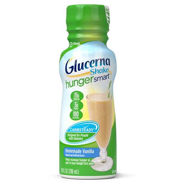Glucerna Hunger Smart Ready to Use Oral Supplement, Vanilla Flavor, 10 oz., Bottle