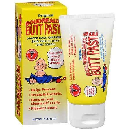 Boudreaux's Butt Paste Diaper Rash Treatment, Tube, Scented, Multiple Options, 62103033302, 2 oz Tube - 1 Each