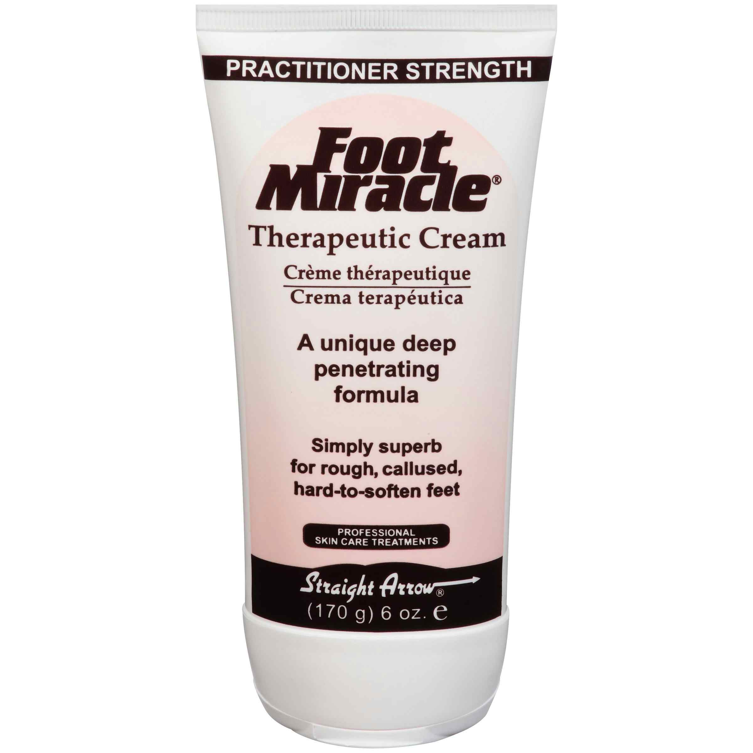 Miracle Foot Moisturizer Foot Cream, Tube, Scented, 6 oz., 743776, 1 Tube