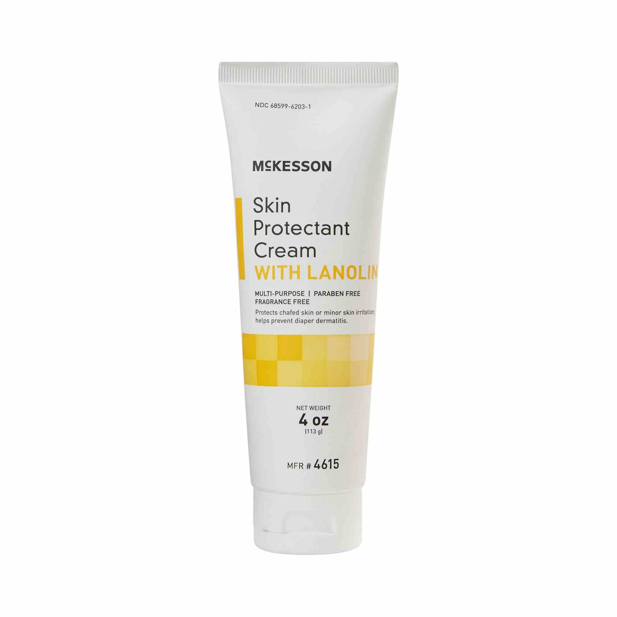 McKesson Skin Protectant Cream, Tube, Unscented, 4 oz. , 4615, 1 Tube