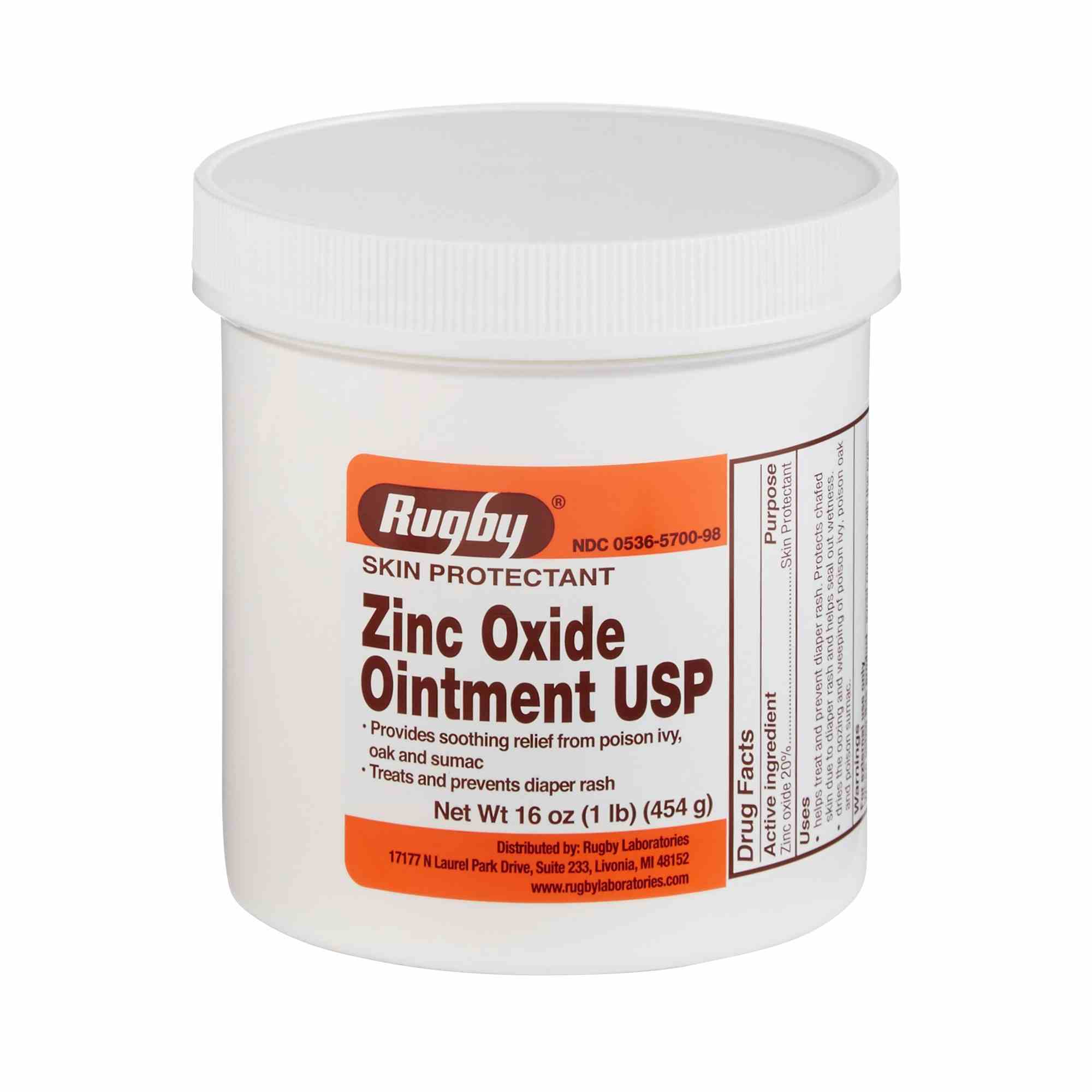 Rugby Unscented Skin Protectant Jar, 16 oz., 00536570098, 1 Jar