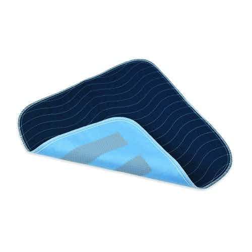 Abena Essentials Reusable Needle Punched Cotton Underpad, Light Absorbency, 2706, 18 X 18" - Case of 50
