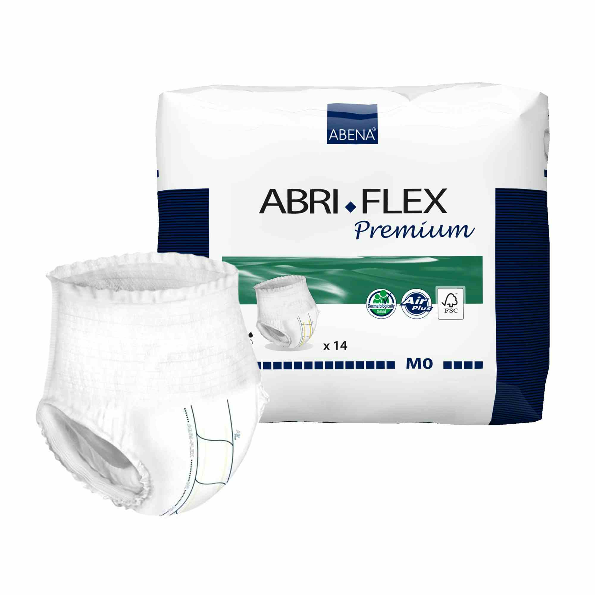 Abri-Flex M0 Unisex Adult Disposable Pull On Diaper with Tear Away Seams, Moderate Absorbency, 1000016665, Large (40-56") - Case of 84 Diapers (6 Bags)