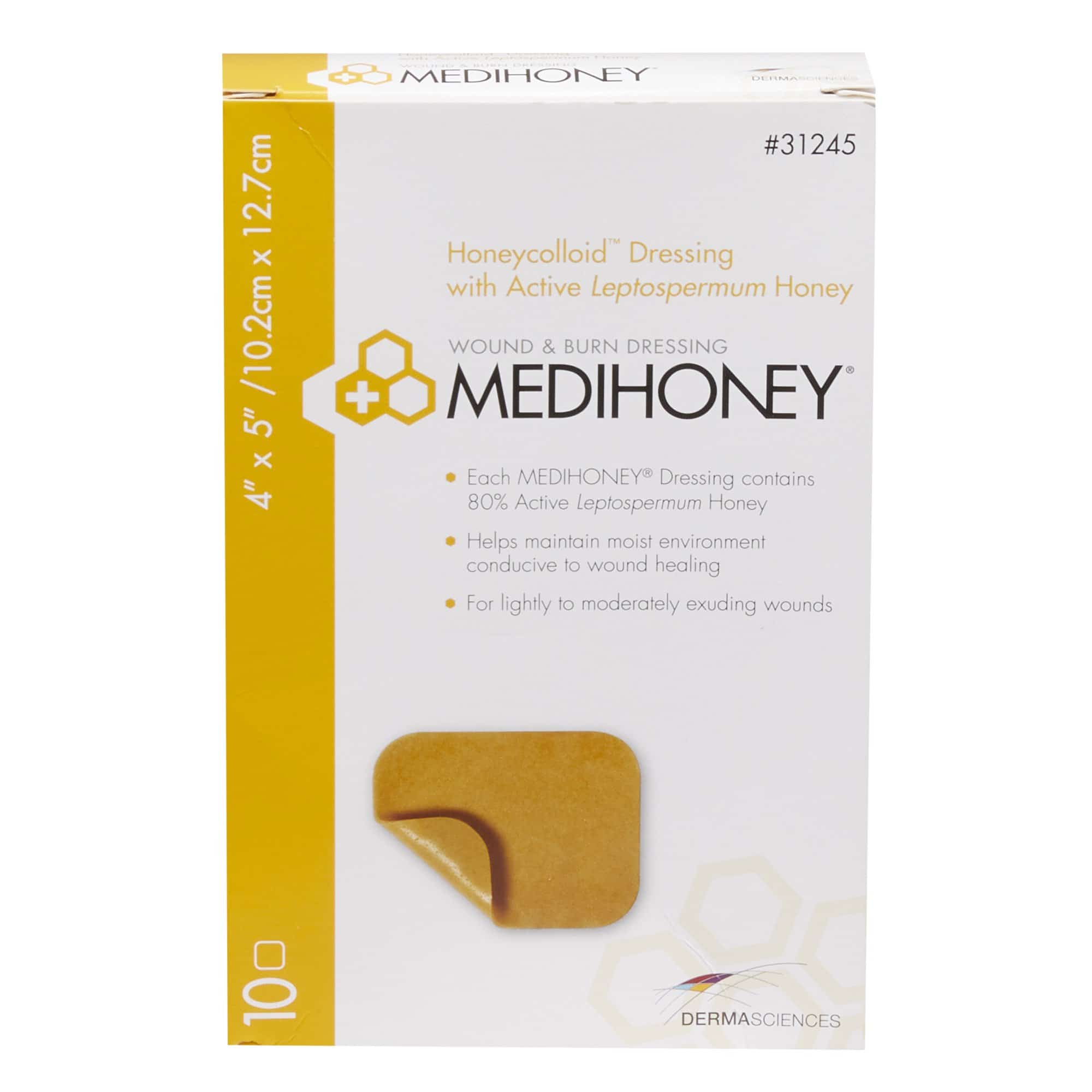 hydrocolloid dressing for deep cuts Exuderm Satin Hydrocolloid Wound Dressings