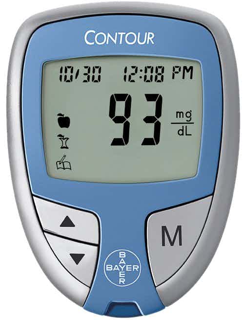 Bayer Contour Blood Glucose Meter, 7189, 1 Meter