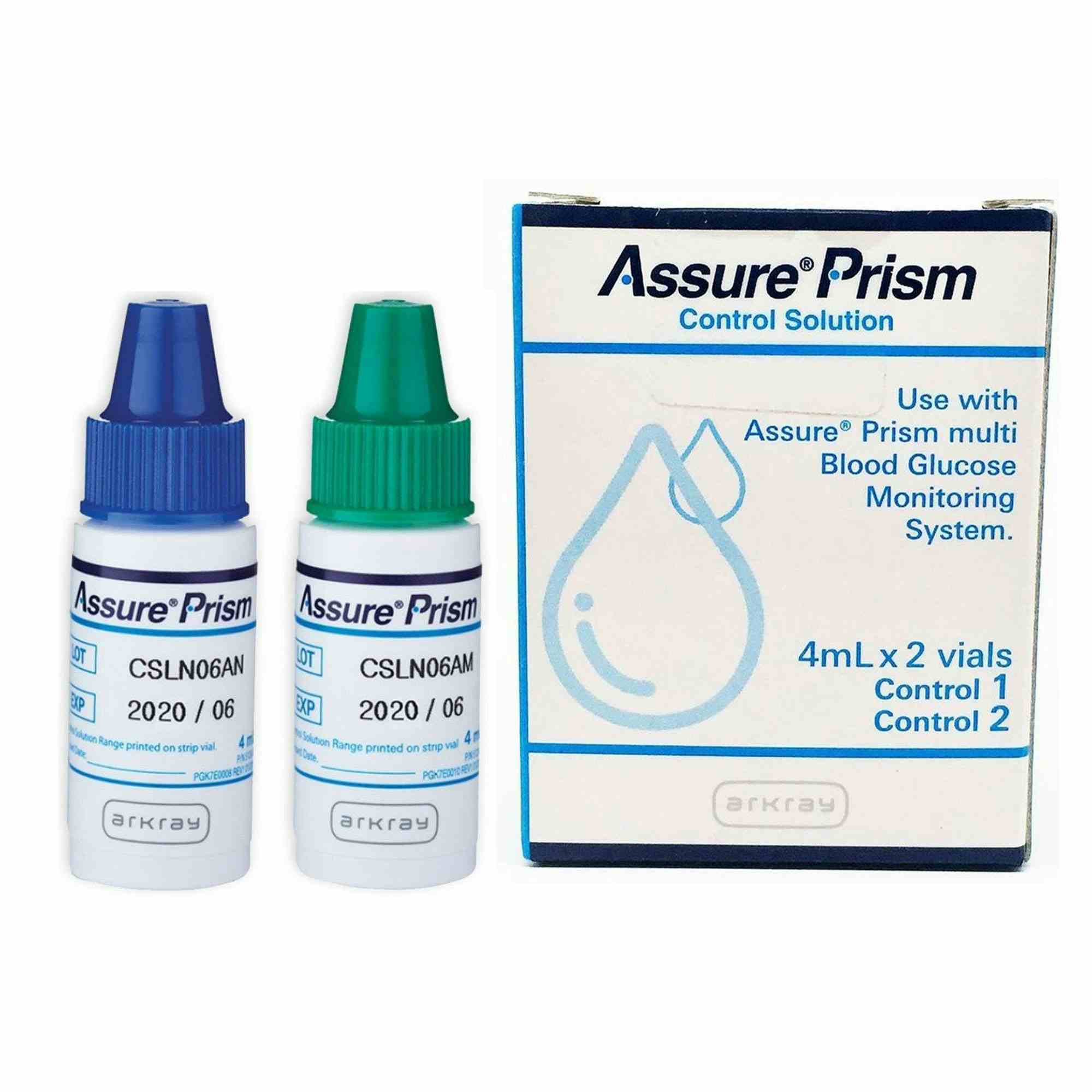 Assure Prism Control Solution, 4 mL, 2 Levels, 530006, 1 Box