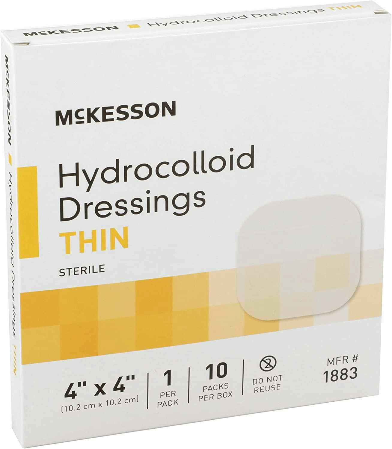 McKesson Hydrocolloid Dressing, Thin