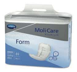 MoliCare Premium Form Extra Plus Bladder Control Pad, Heavy Absorbancy, 168319, Case of 120 (4 Bags)