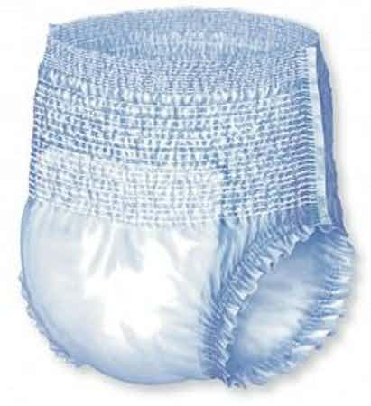 Medline DryTime Pull-Up Protective Underwear, Heavy Absorbency, MSC23001A, Small/Medium (40-70lbs) - Case of 60 (4 Bags)