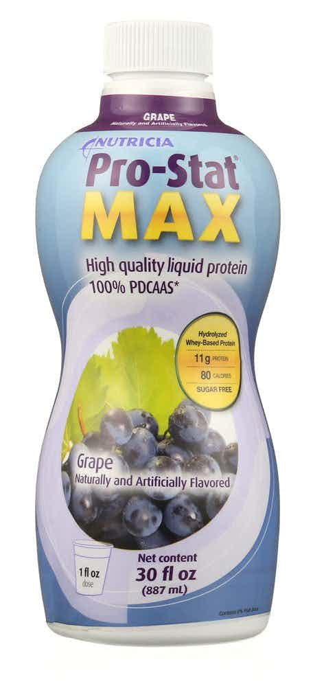 Nutricia Pro-Stat Max High Quality Liquid Protein, Bottle, 30 oz., Grape, 98490, 1 Bottle