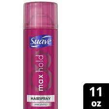 Suave Max Hold Hairspray, Aerosol Can, 11 oz