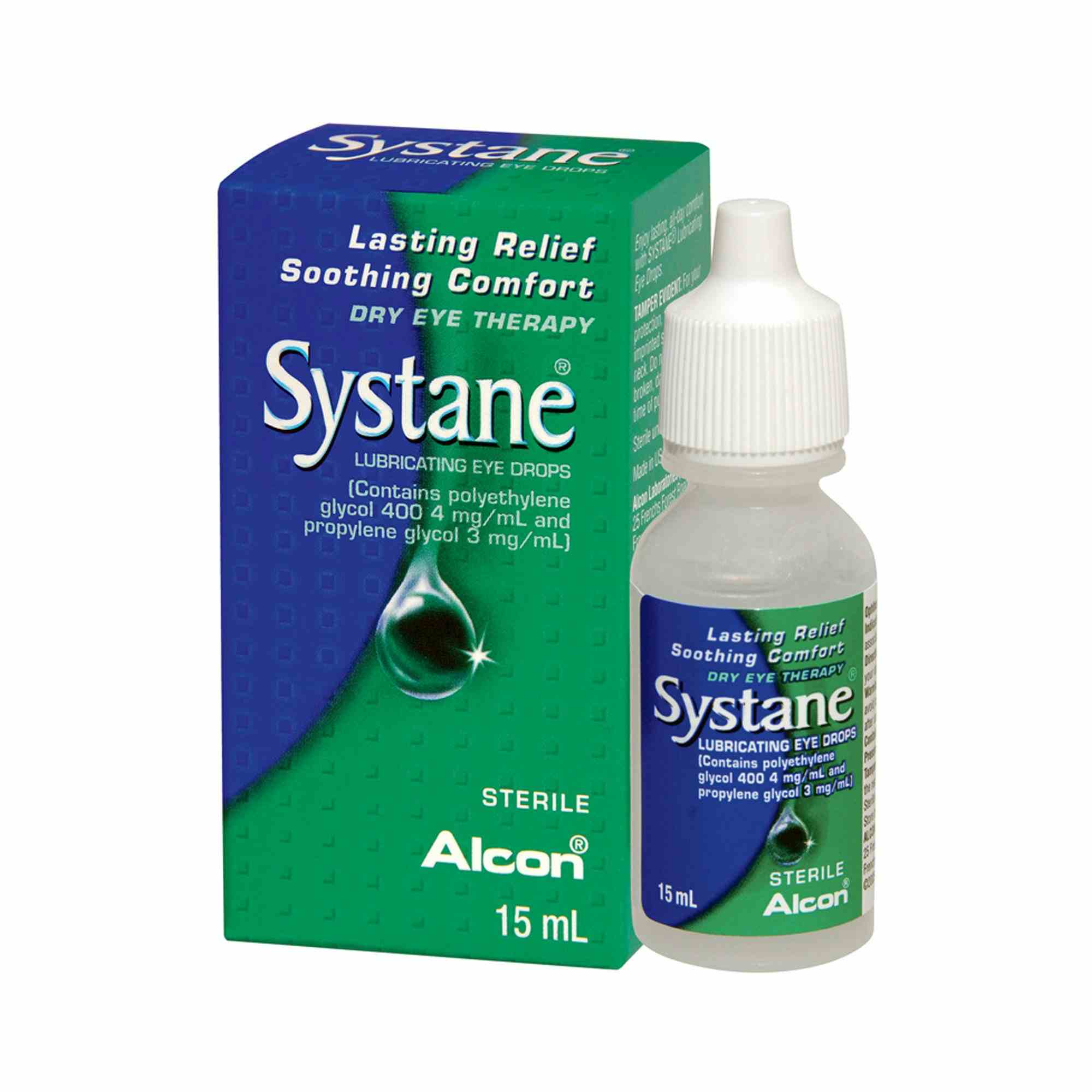 Systane Lubricating Eye Drops, 0.5 oz., 00065042915, 1 Bottle