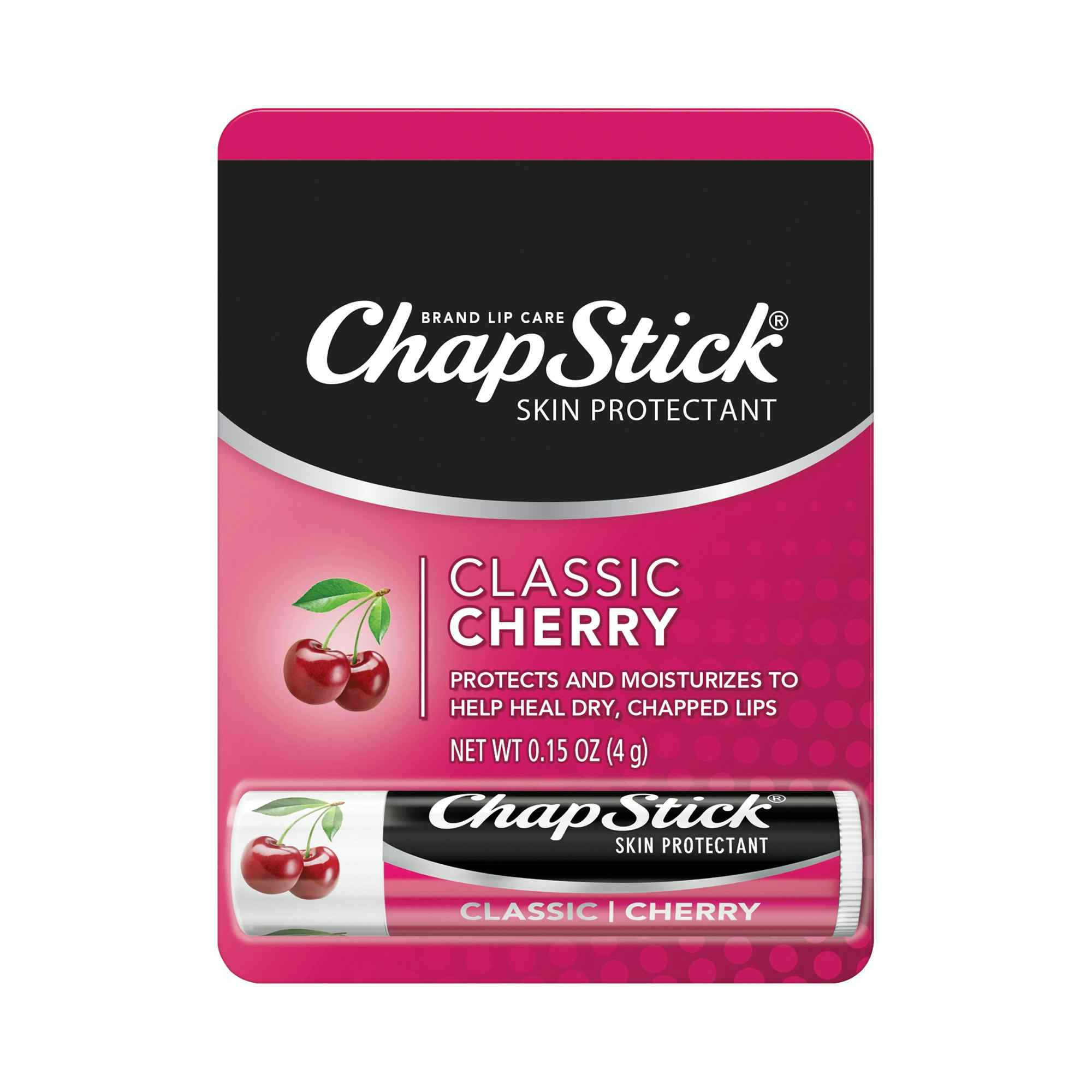 Chapstick Skin Protectant, Classic Cherry, 00573070512, 1 Each