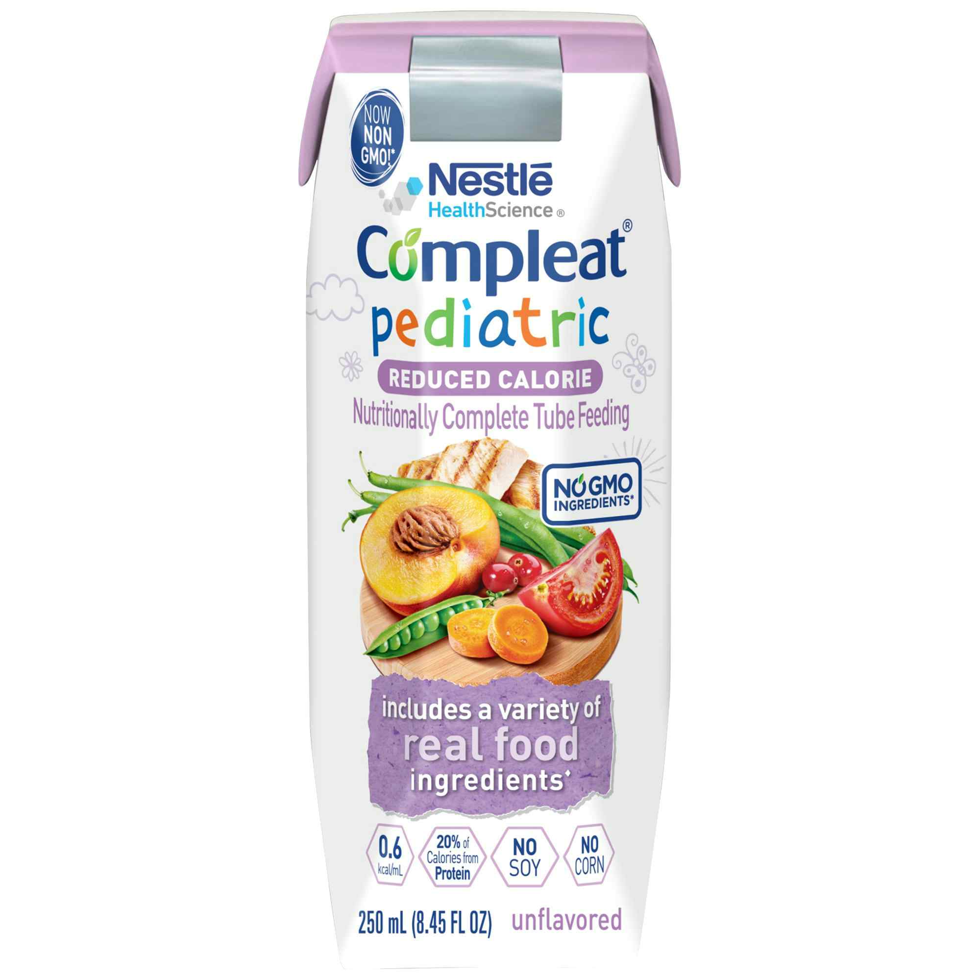 Compleat Pediatric Reduced Calorie Nutritionally Complete Tube Feeding Formula, 8.45 oz., 10043900380749, Case of 24