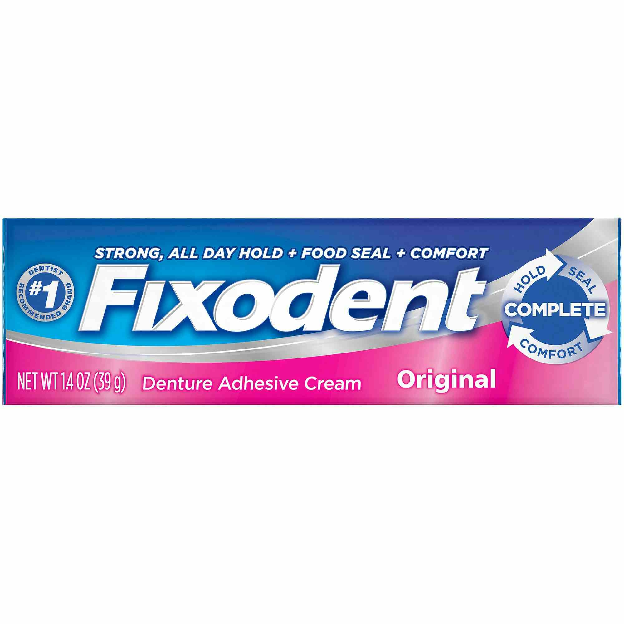 Fixodent Original Denture Adhesive Cream, 00076660300385, 1.4 oz. - 1 Each
