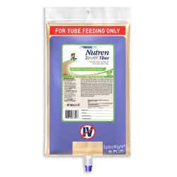 Nestle HealthScience Nutren Junior Fiber Nutritionally Complete with Fiber Tube Feeding Formula, 33.8 oz., 00798716774000, Case of 6