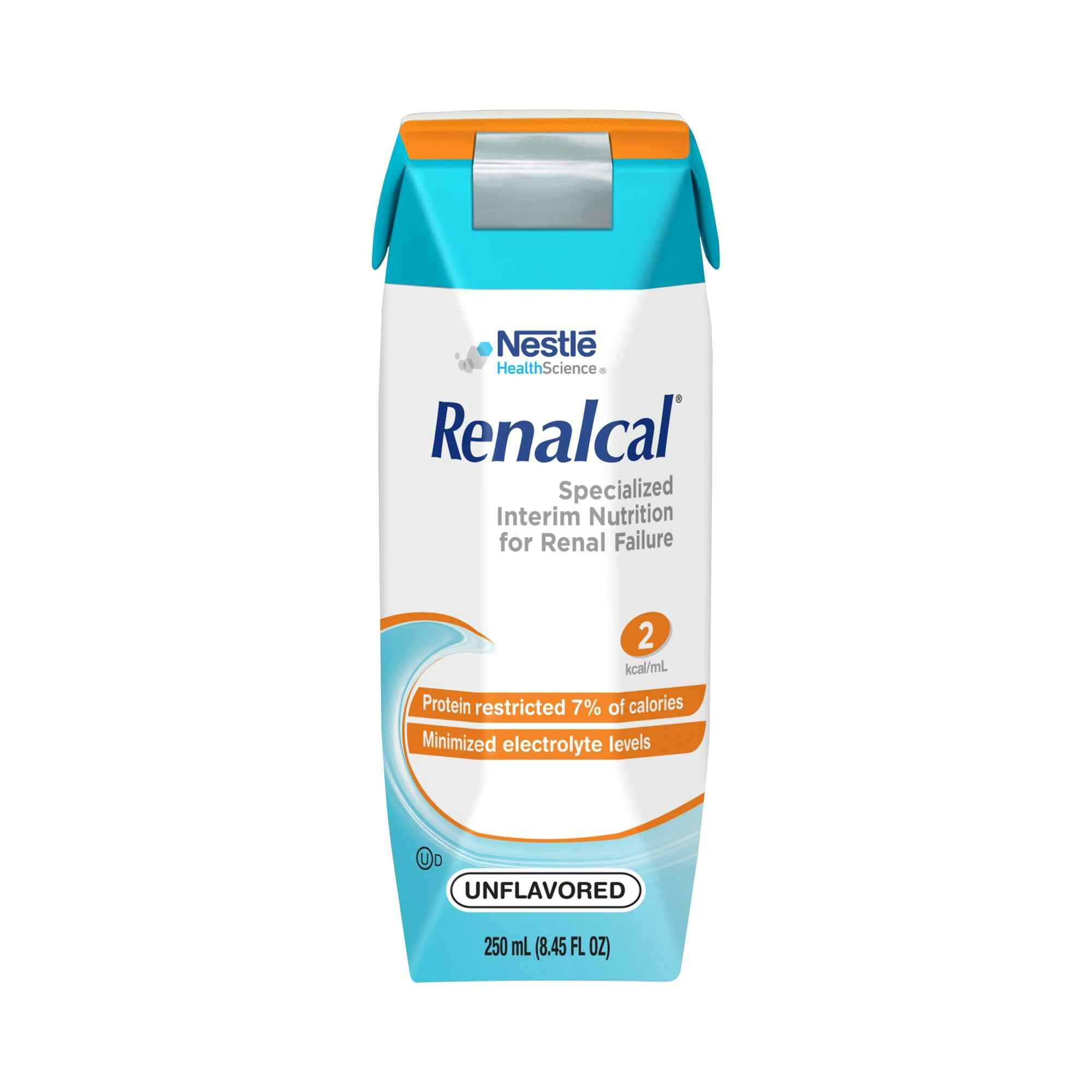 Nestle HealthScience Renalcal Specialized Internal Nutrition for Renal Failure Tube Feeding Formula, 8.45 oz., 00798716160643, 1 Each