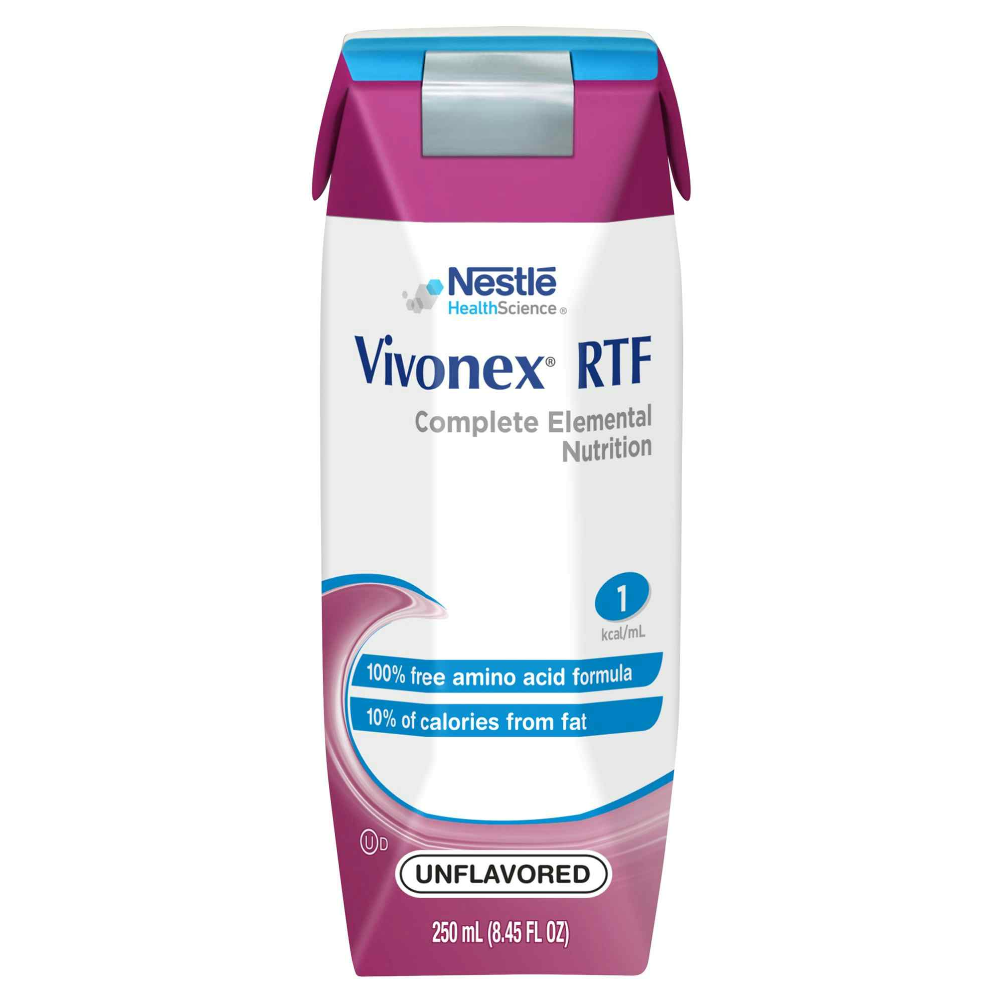 Nestle HealthScience Vivonex RTF Complete Elemental Nutrition Tube Feeding Formula, 8.45 oz., 10043900362509, 1 Each