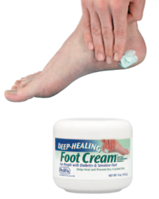 Pedifix Deep-Healing Foot Cream, 4 oz. Jar, Scented 