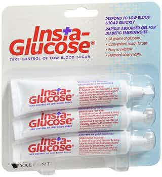 Insta-Glucose Glucose Supplement Gel, 3 Per Pack, Cherry, 00187074633, Pack of 3