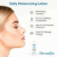 DermaDaily Moisturizing Lotion With Aloe Vera, Scented