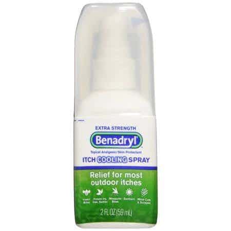 Benadryl Extra Strength Itch Cooling Spray, 2 oz., 00501320302, 1 Each