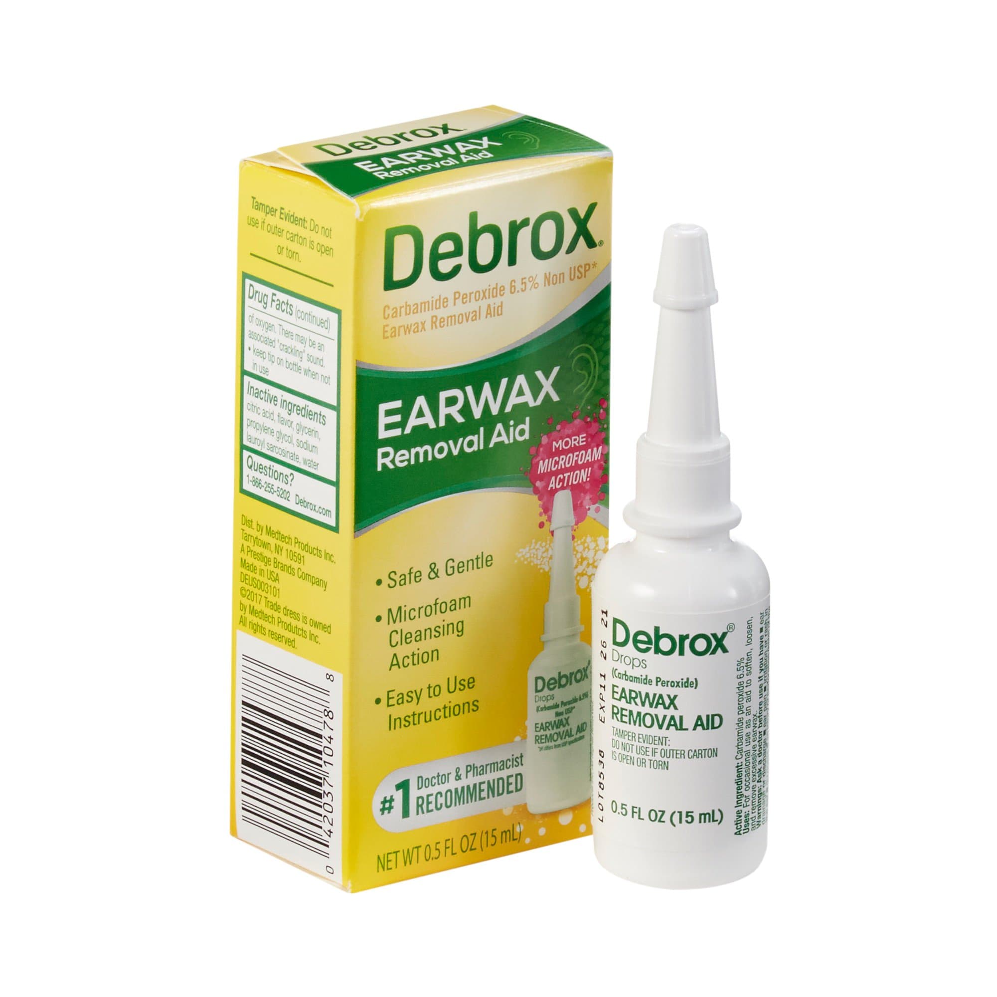 Debrox Earwax Removal Aid, 04203710478, 1 Each