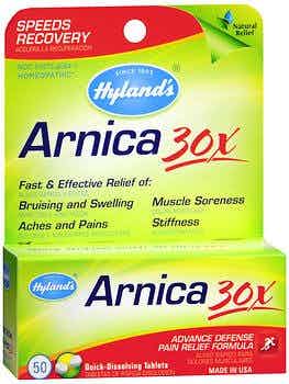 Hylands Arnica 30x Advance Defense Pain Relief Formula, 50 Tablets, 35497332661, 1 Bottle