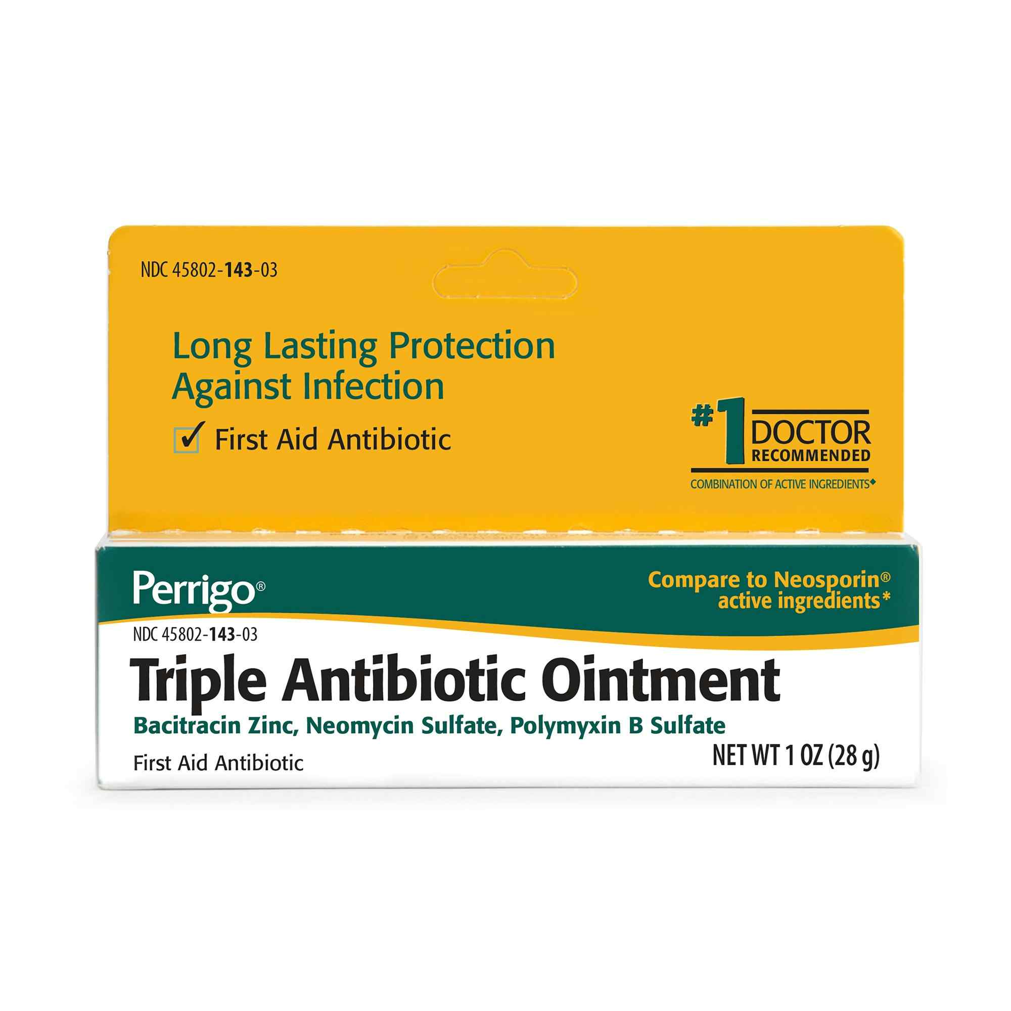 Perrigo Triple Antibiotic Ointment, 45802014303, 1 Tube