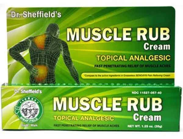 Dr. Sheffield's Muscle Rub Cream, 73295320012, 1 Each
