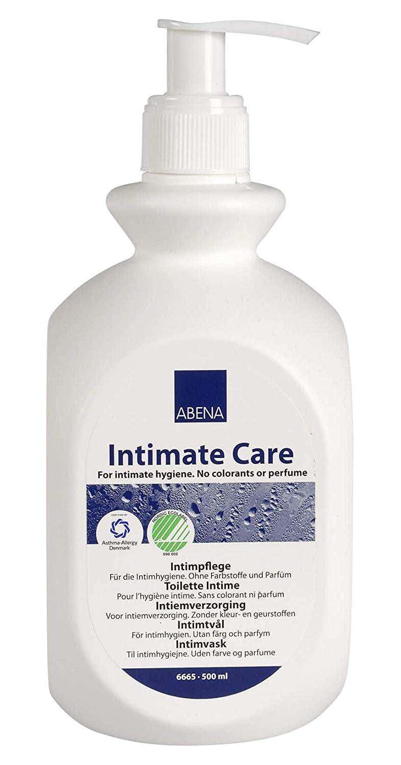 Abena Intimate Care for Intimate Hygiene, No Colorants or Perfume, 500 mL, 6665, Case of 6