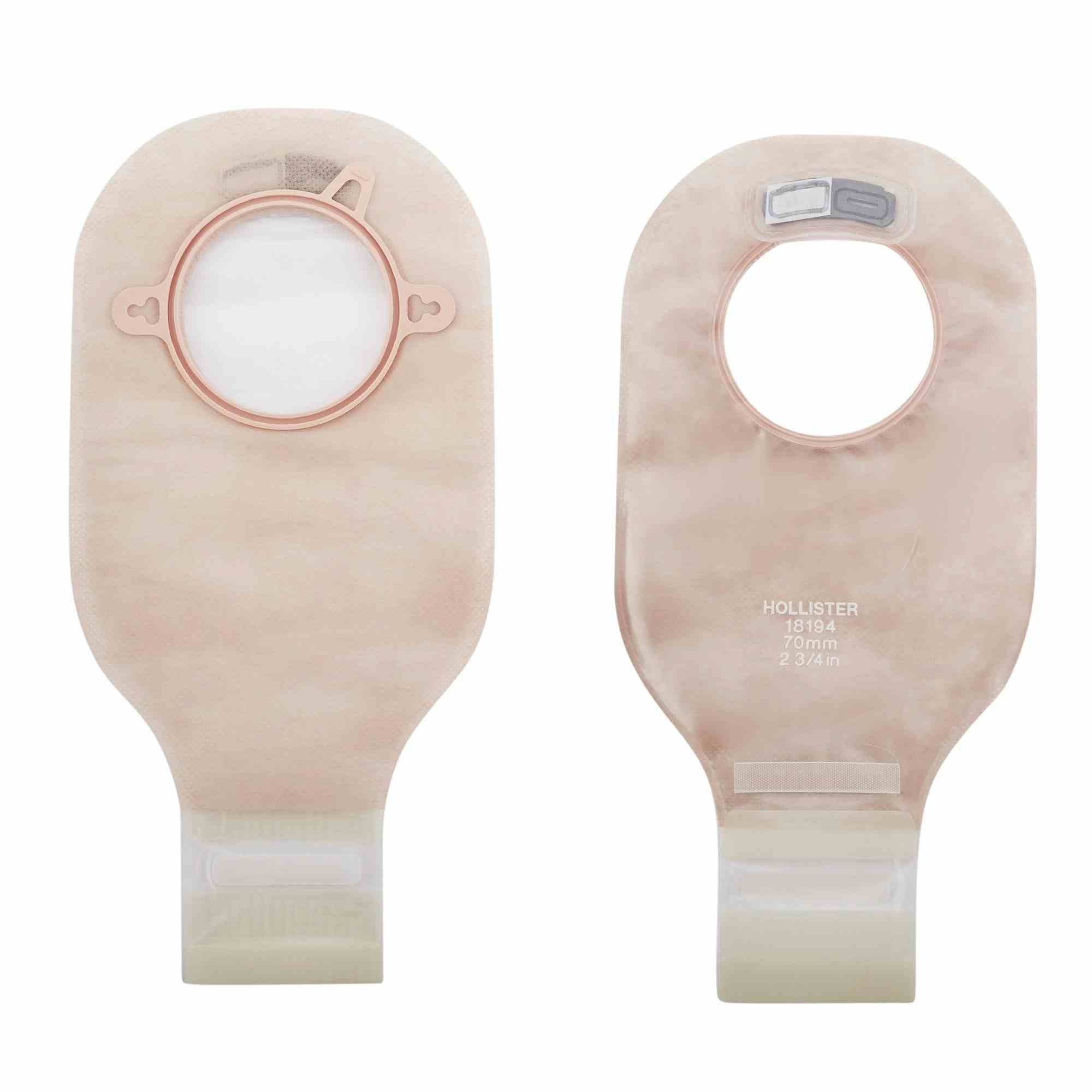 New Image Colostomy Pouch, 12" Length, Drainable, 18194, Transparent - Box of 10
