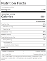 Thick-It Puree, Chicken à la King, Puree Consistency, 15 oz. Can, H301-F8800, 1 Each, Nutritional Label
