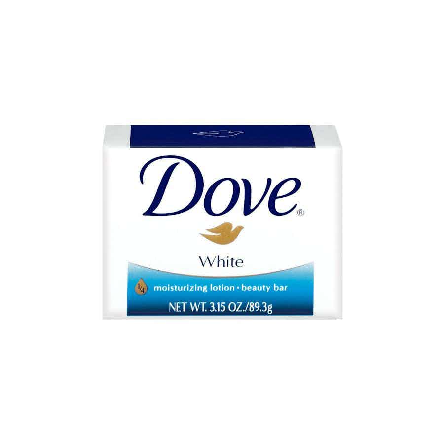 Dove White Moisturizing Lotion Beauty Bar, DVOCB610795CT, Pack of 8