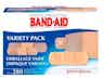 Band-Aid Brand Adhesive Bandages Variety Pack, Assorted Shapes, 10381370047114, Box of 280