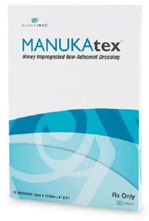 MANUKAtex Honye Impregnated Non-Adherent Dressing, 4 X 5", MM0010, Box of 10