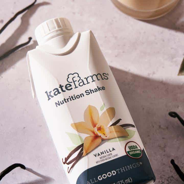 Kate Farms Nutrition Shake, Vanilla, 11 oz., 811112030591
