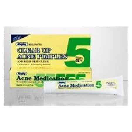 Rugby Acne Medication Cream, 1.5 oz., 00536105556, 5% Strength - 1 Each