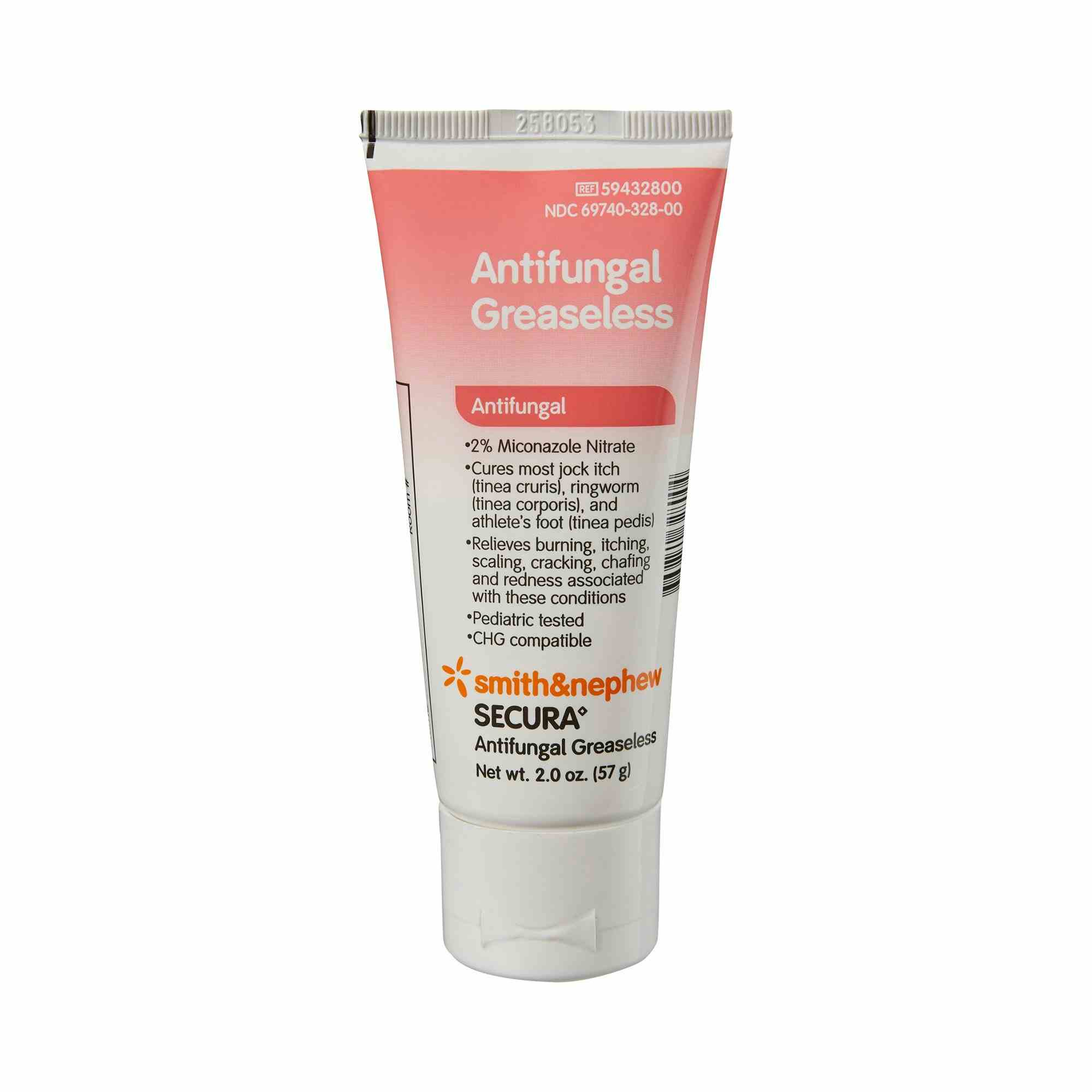  Secura Antifungal Greaseless Cream, 59432800, 2 oz. - 1 Each