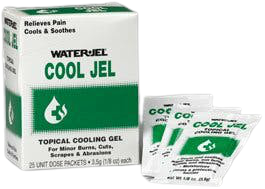 Water-Jel Cool Jel Topical Cooling Gel, CJ25-600.00.000, Box of 25