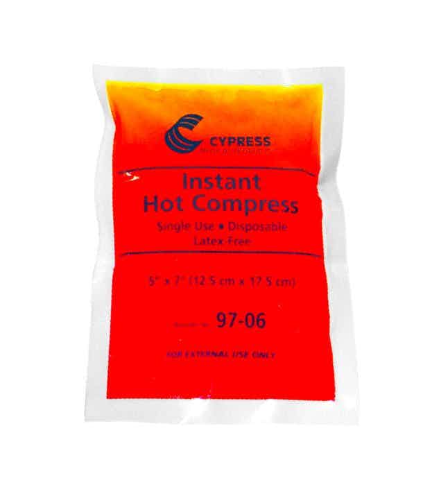 Cypress Instant Hot Compress, 97-06, Case of 24