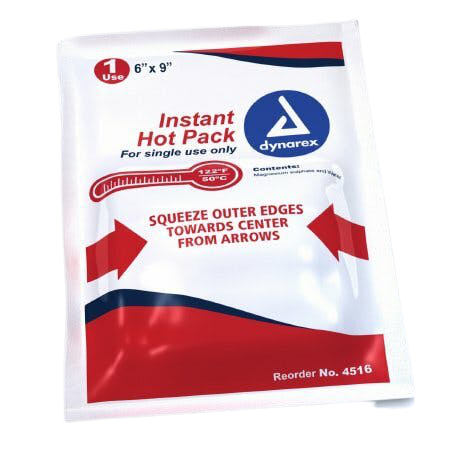 Dynarex Instant Hot Pack, 4516, Case of 24