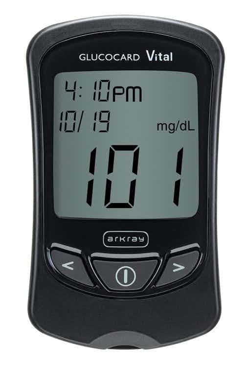 Arkray Glucocard Vital Blood Glucose Meter Kit, 761100, 1 Each