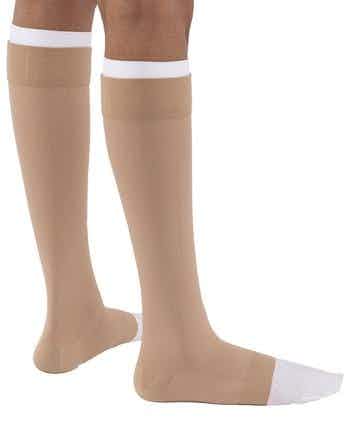 JOBST UlcerCARE Knee High Compression Stocking with Liner, Closed Toe, 114482, Beige - X-Large (Ankle 10.75-12"/Calf 18-21.25") - 1 Each