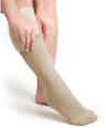 Carolon Knee High Compression Stocking, Closed Toe, 8 101412 2, Size D/Regular (Ankle 10-11"/Calf 16-18") - 1 Pair