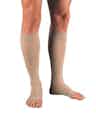 JOBST Relief Knee High Compression Stocking, Open Toe, 114627, Beige - Large (Ankle 10-11-3/8"/Calf 12.5-18-1/8") - 1 Pair