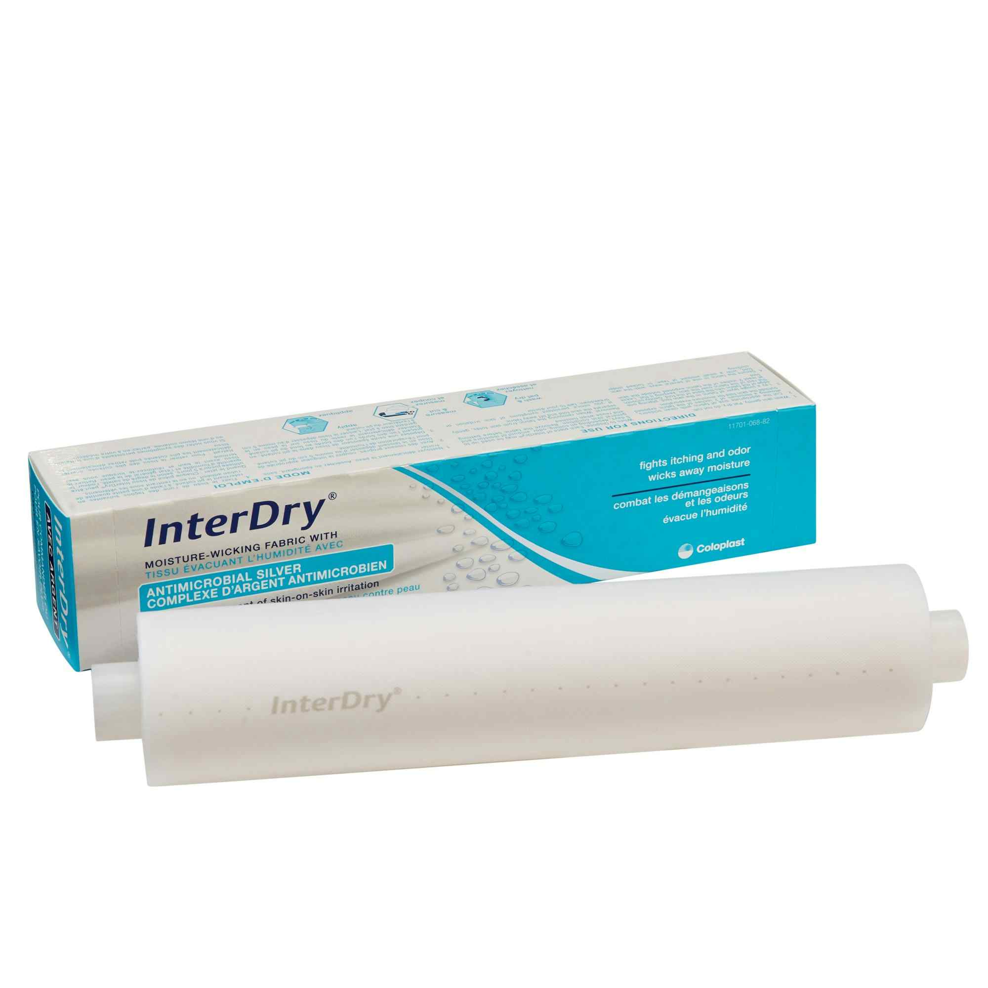 Coloplast InterDry Moisture-Wicking Fabric with Antimicrobial Silver, 10 X 144", 7910, 1 Each