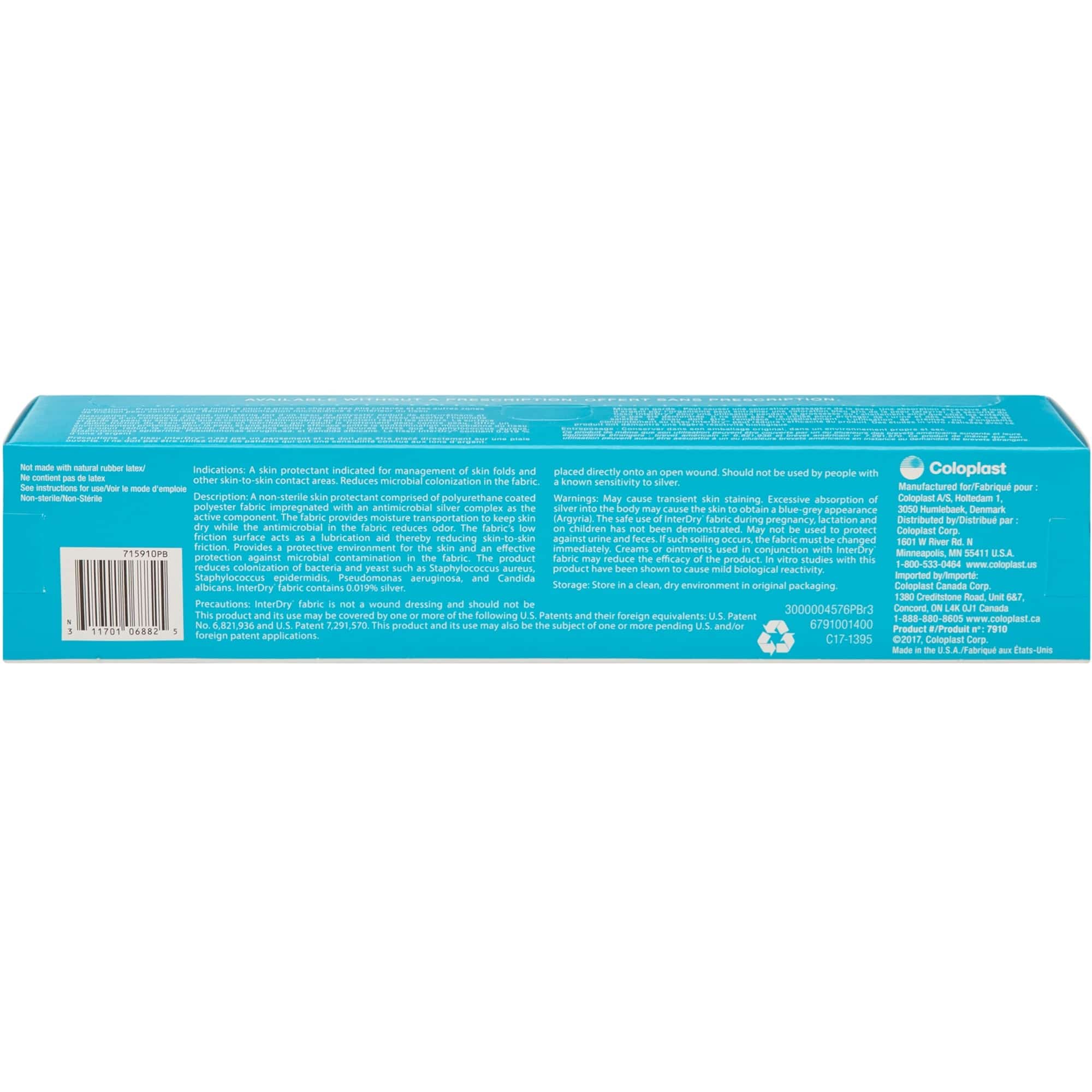interdry dressing InterDry Intertrigo and skin fold management Coloplast